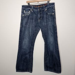 Rock Revival Roger Bootcut Jeans | Size 38